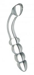 Prisms Erotic Glass - Hamsa G-Spot Wand - Clear photo