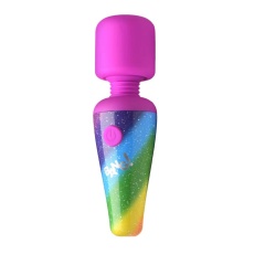 Bang! - Rainbow Mini Wand Vibrator photo