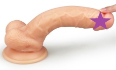Lovetoy - 8" The Ultra Soft Dude Long - Flesh photo