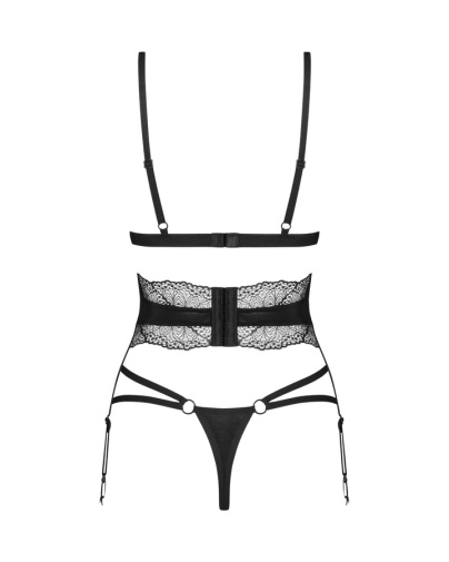 Obsessive - Lobellis 3 pcs Set - Black - M/L photo