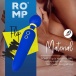 Romp - Flip 強力震動按摩棒 - 藍色 照片-12