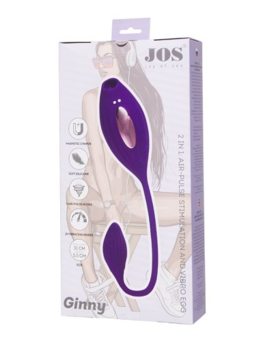 JOS - Ginny 陰蒂刺激器 - 紫色 照片