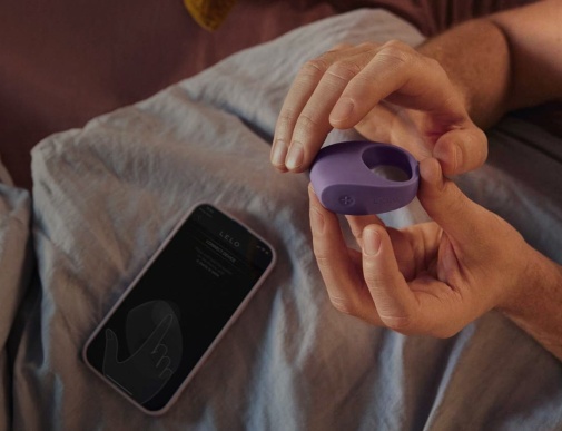 Lelo - Tor 3 APP Ring - Base Blue photo