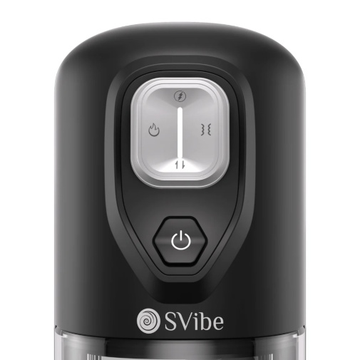 SVibe - Ikon Volt 加熱摩擦震動自慰器 - 黑色 照片