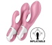 Satisfyer - Air Pump 兔子震动棒 - 粉红色 照片-2