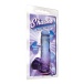 Icon Brands - Shades Jelly 仿真假阳具 中码 - 蓝/紫色 照片-3