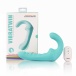 Arosum - VibraTwin Strapless Strap-On - Blue photo-9