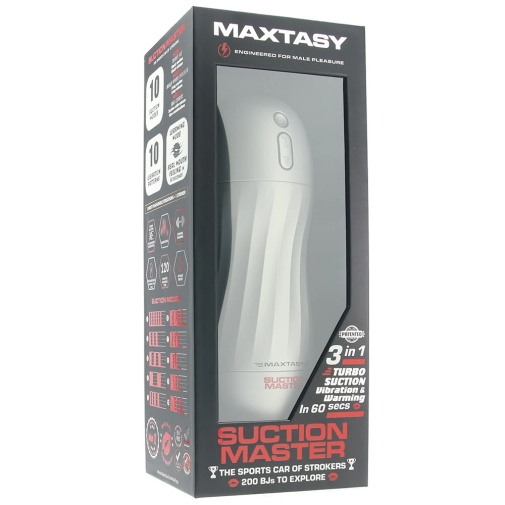 Maxtasy - Suction Master 电动仿真口交吸啜式自慰器 - 肉色 照片