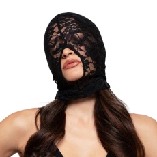 Bedroom Fantasies - Lace Face Mask - Black photo