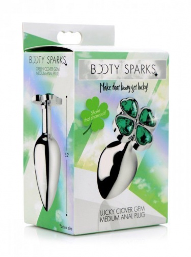 Booty Sparks - 四叶草后庭塞中码 - 绿色 照片