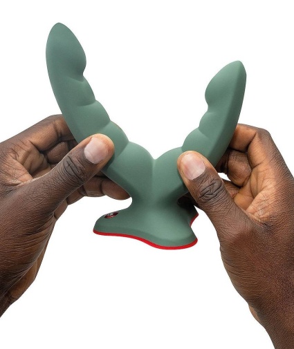 Fun Factory - Ryde Grinding Double Dildo - Wild Olive photo