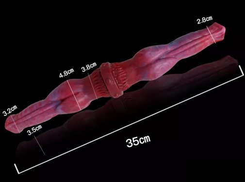 FAAK - Dog Double Dildo - Magic Dragon photo