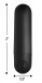Bang! - 21X Vibro Bullet w Remote - Black photo-4