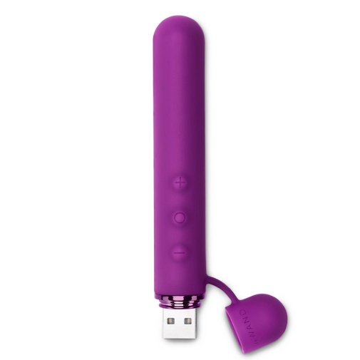 Le Wand - Baton 震动棒 配可卸除式阴部按摩器 - 紫色 照片