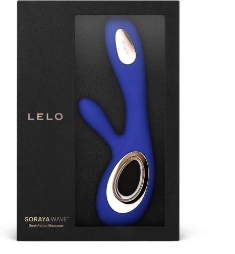 Lelo - Soraya Wave Rabbit Vibrator - Midnight Blue photo