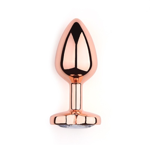 MT - Heart Anal Plug S-size - Rose Gold photo