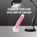 Neo Elite - Glow in the Dark Paradise 假陽具 19cm - 霓虹粉 照片-8
