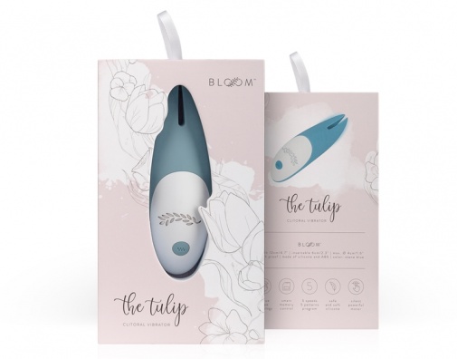 Bloom - Tulip 陰蒂震動器 - 藍色 照片