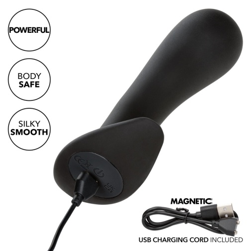 CEN - Rock Bottom Curved Vibro Plug - Black photo