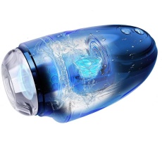 Hidden Desire - Aqua Bubble Masturbator - Blue photo