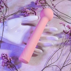Gender X - Flexi 圓頭靈活震動手仗 - 粉紅色 照片