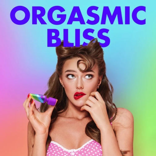 Bang! - Rainbow Mini Wand Vibrator photo