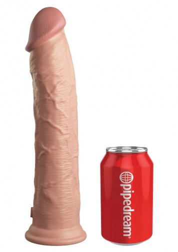 King Cock - 11" Elite 仿真阴茎 - 肉色 照片