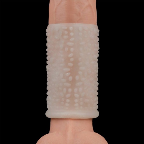 Lovetoy - Knights Drip Vibro Ring - White photo