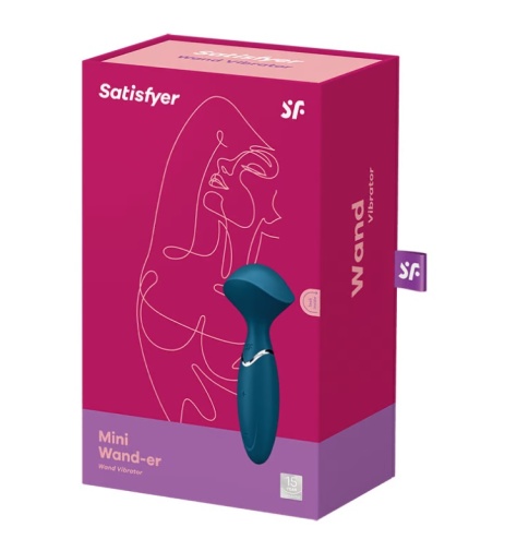 Satisfyer - Mini Wand-er Massager - Blue photo