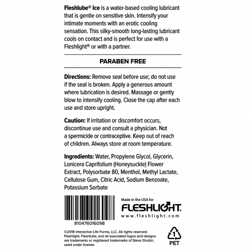 Fleshlight - Fleshlube Ice - 250ml photo