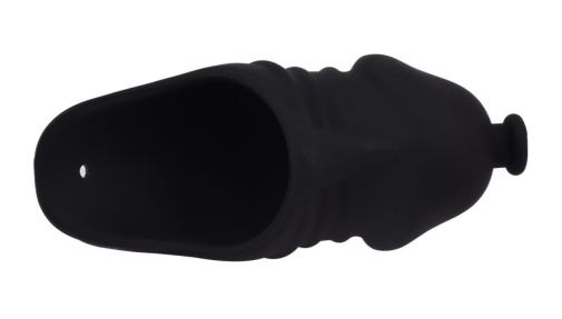 FAAK - Long Resin Chastity Cage - Black photo