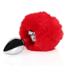 Ouch - Bunny Tail Plug - Red 照片