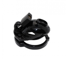 Locked in Lust - Vice Micro Chasity Cage - Black photo
