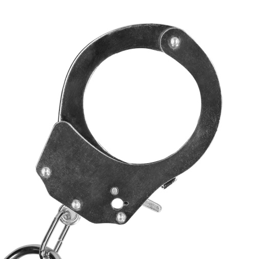 Ouch - Spreader Bar w Cuffs - Silver photo