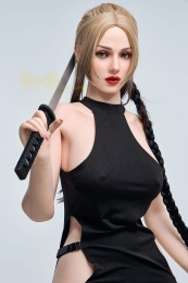 Lika  狂野冷豔歐美巨乳女殺手 超柔軟矽膠仿真性愛娃娃 159 cm 照片