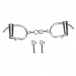 MT - Old Style Darby Handcuffs - Silver photo