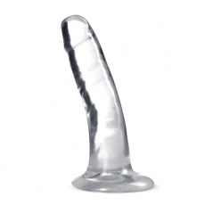 B Yours Plus - Hard & Happy 仿真假陽具 14cm - 透明 照片