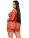 Leg Avenue - Modern Love Heart Dress - Red photo-2