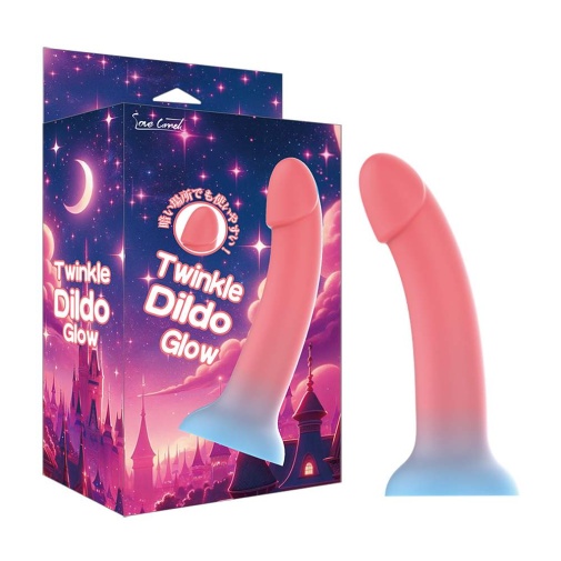 Love Connect - Glow Twinkle Dildo - Pink photo