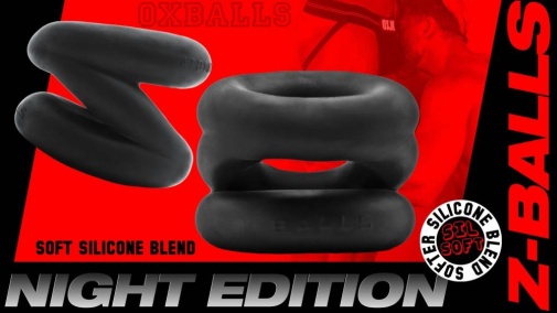 Oxballs - Z-Balls Ballstretcher - Night Black photo