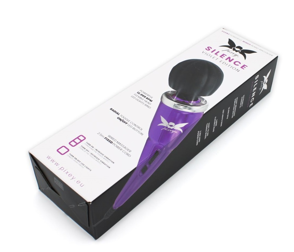 Experience unparalleled pleasure and relaxation with the Pix... Pixey - Silence Massager - Violet photo-7