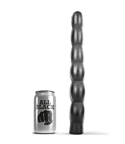 All Black - 6 Steps Dildo 32cm - Black photo