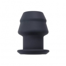 MT - External Hollow Anal Plug M - Black photo