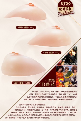 UTOO - Super Real Breast C Cube photo