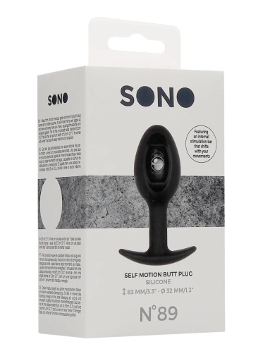 Sono - #89 自我运动 单珠后庭塞 - 黑色 照片