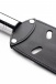 Strict - Leather Paddle w Slots - Black photo-4