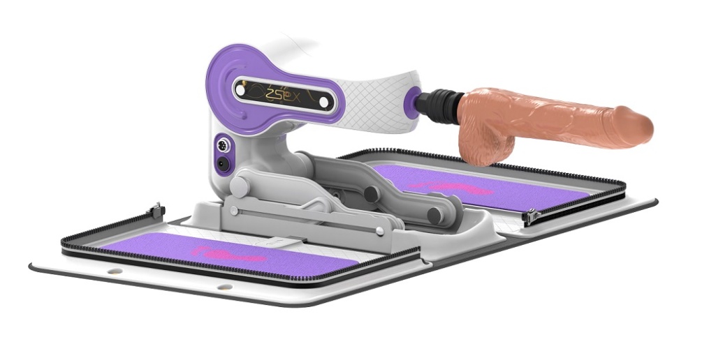 High-end Version X8-MP3: thrusting + penis with function... Z-Sex - Sex Machine X8 w MP3 - White photo-5