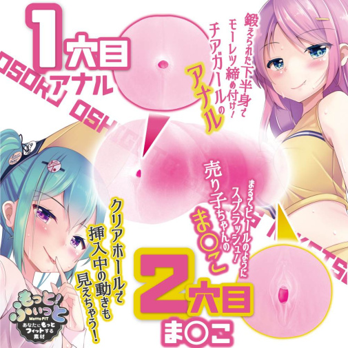 Motto Lab - Niketsu Next 2 Holes Masturbator 照片
