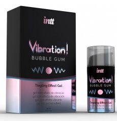 INTT - Vibration! 泡泡糖味全性別刺激凝膠 - 15ml 照片