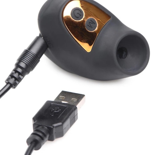 Inmi - Shegasm 12X Mini Clit Stimulator - Black photo